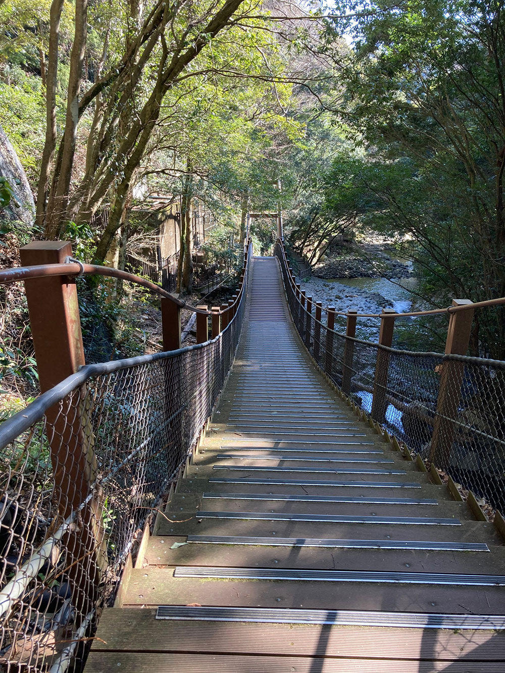 河津七滝吊り橋